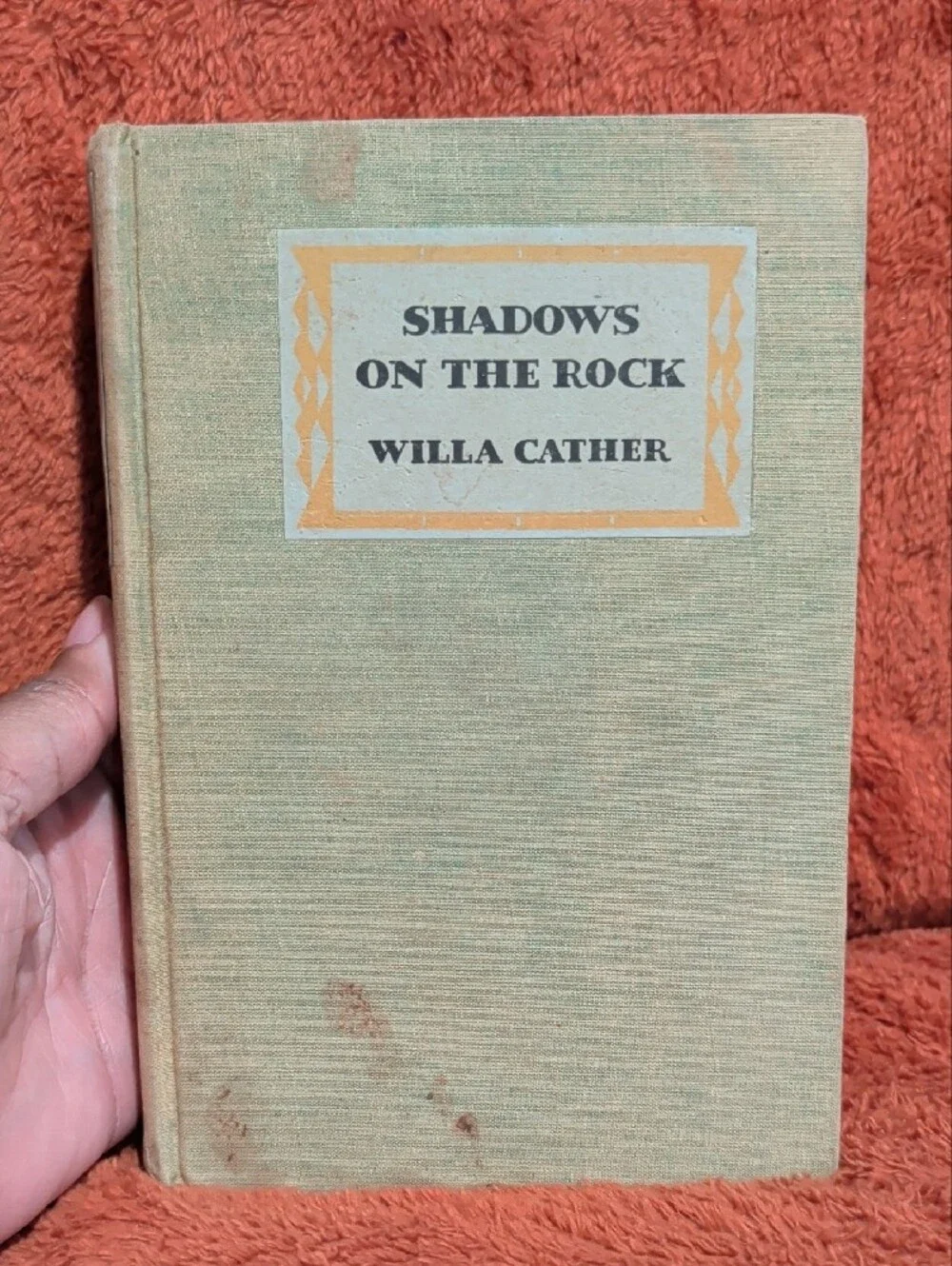 Willa Cather 'Shadows on the Rock' ( Hardcover )